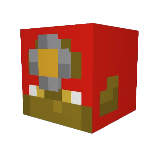 SteveMWS Minecraft avatar head, 3D render