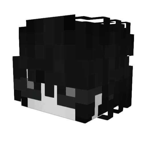 SteveWilson Minecraft avatar head, 3D render