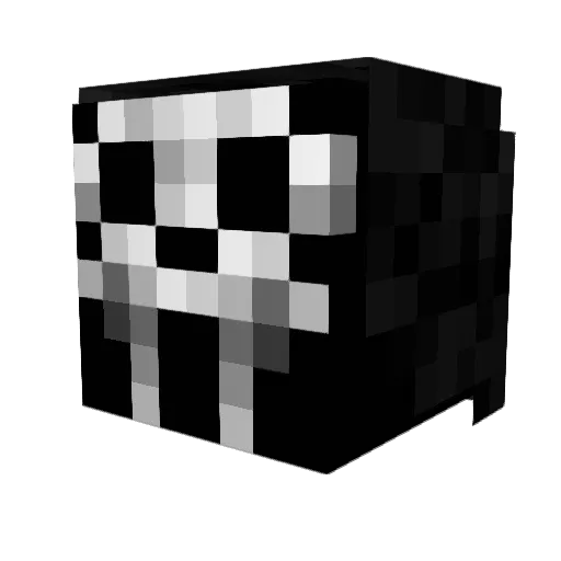 Steve_Hanson Minecraft avatar head, 3D render