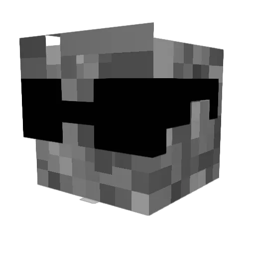 Stevehasanxbox1 Minecraft avatar head, 3D render