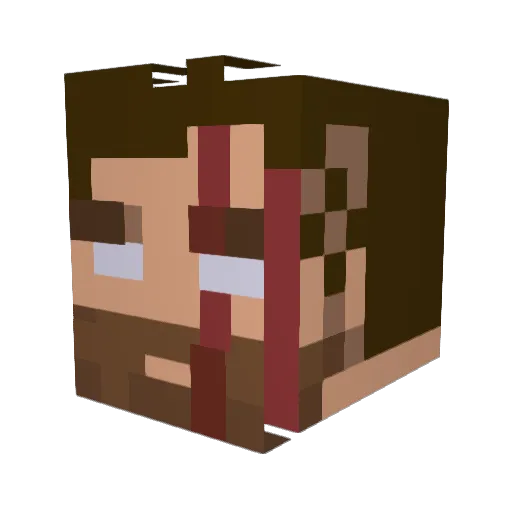 StevenArtistry Minecraft avatar head, 3D render
