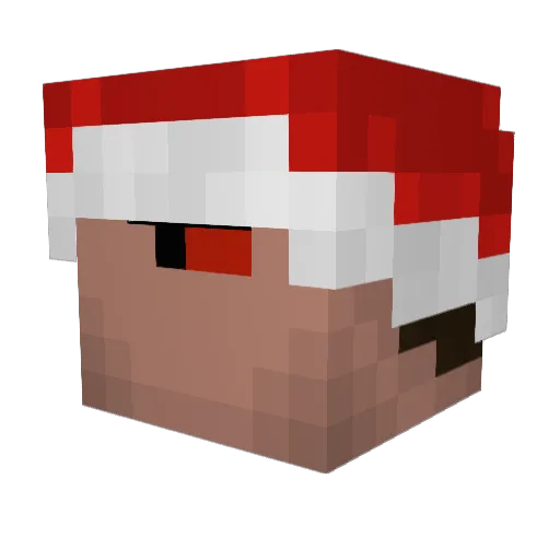 StevenMendieta Minecraft avatar head, 3D render