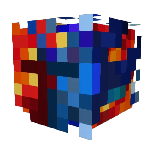 Stevensen_007 Minecraft avatar head, 3D render