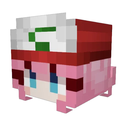 StevenxD321 Minecraft avatar head, 3D render
