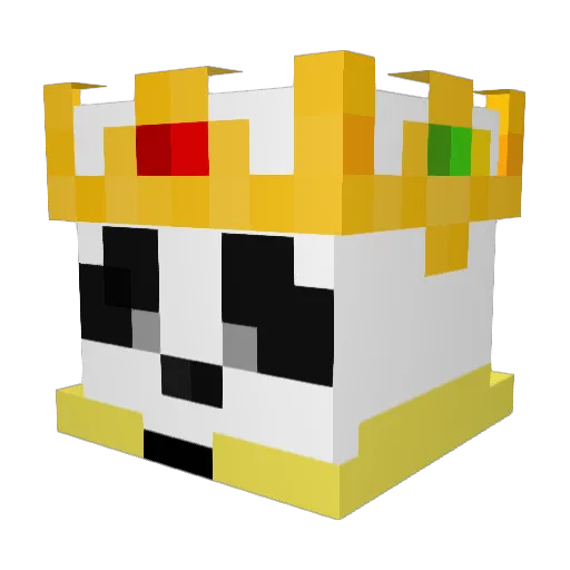 Steveplayz Minecraft avatar head, 3D render