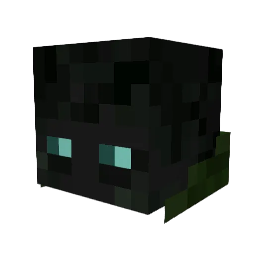 Stevethe4th Minecraft avatar head, 3D render