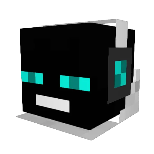 Stevi72 Minecraft avatar head, 3D render