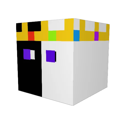 SteviThekidd Minecraft avatar head, 3D render