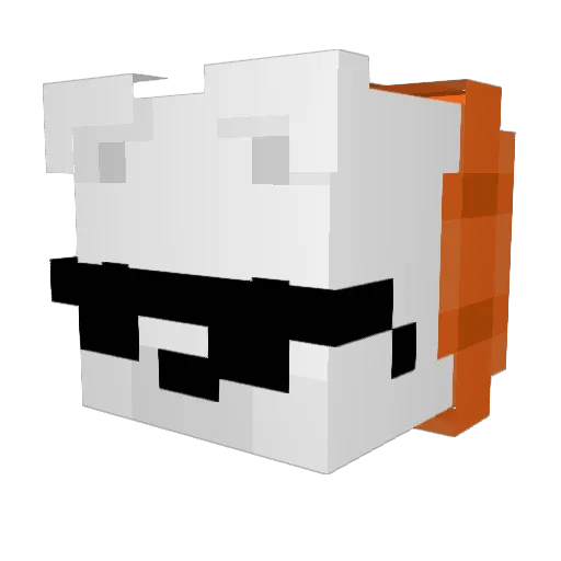 StevieGM Minecraft avatar head, 3D render
