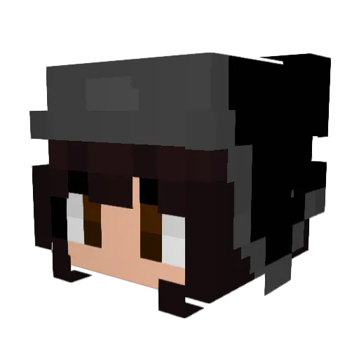 Stevie_18 Minecraft avatar head, 3D render