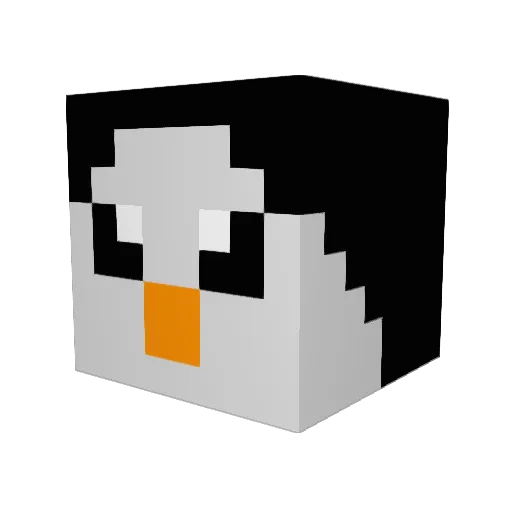 StewDatabase Minecraft avatar head, 3D render