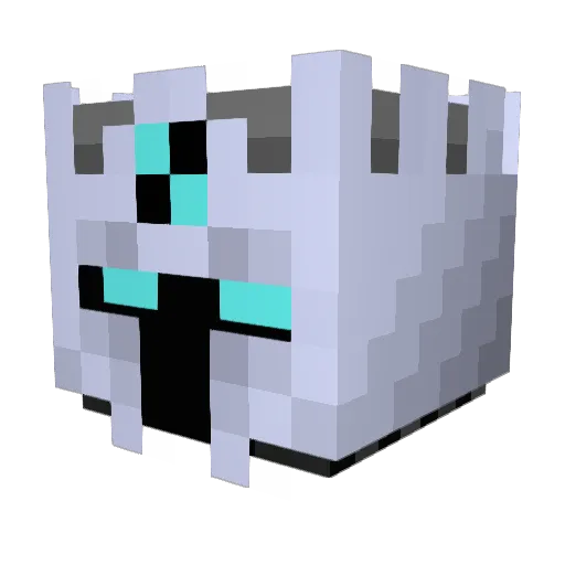 StewRC Minecraft avatar head, 3D render