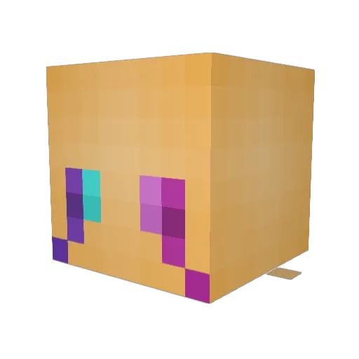 Stew_Ark Minecraft avatar head, 3D render