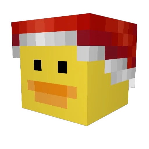 Stewie7Griffin Minecraft avatar head, 3D render