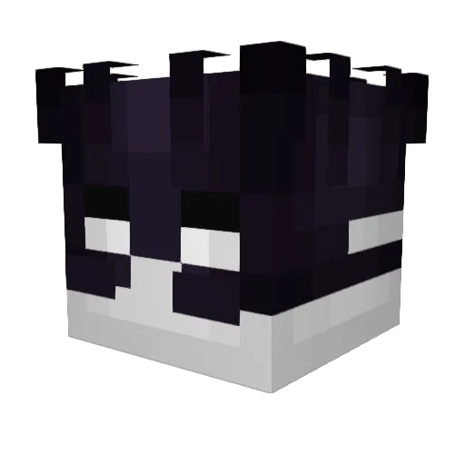 StewieGriffins Minecraft avatar head, 3D render