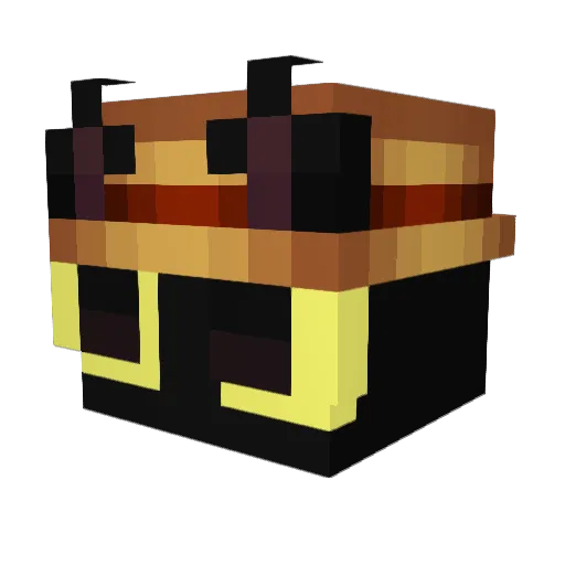Sthox Minecraft avatar head, 3D render