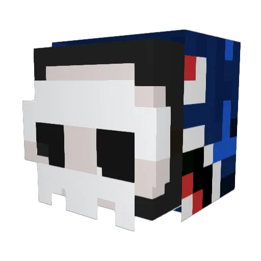 StiKieDew Minecraft avatar head, 3D render