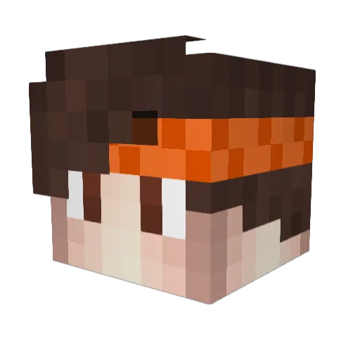 StiStormi Minecraft avatar head, 3D render