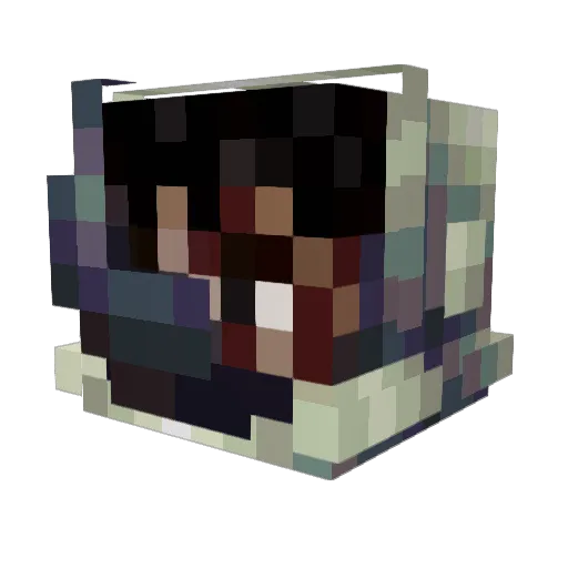 StiTumZ Minecraft avatar head, 3D render