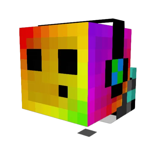 Stickmaster50 Minecraft avatar head, 3D render