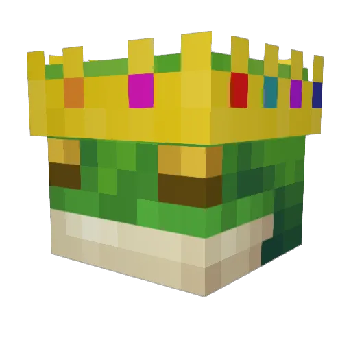 SticksFR Minecraft avatar head, 3D render