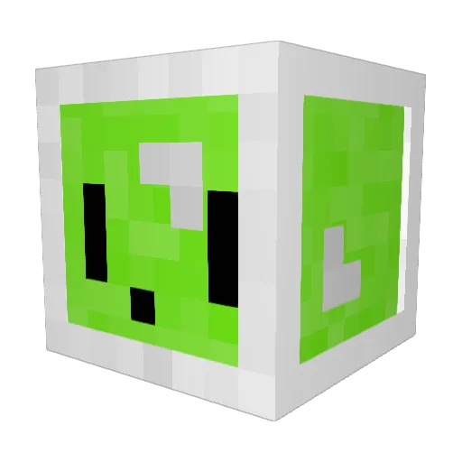 StickyFlaw Minecraft avatar head, 3D render