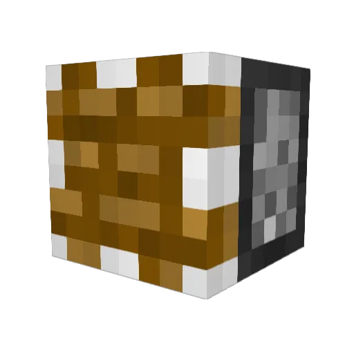 StickyPistun Minecraft avatar head, 3D render