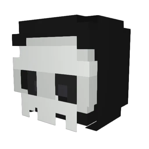 StickyWetMess Minecraft avatar head, 3D render