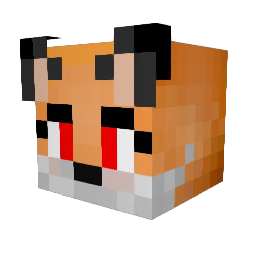 StievStar Minecraft avatar head, 3D render