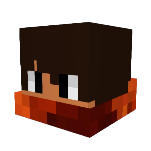 StiffixGaming Minecraft avatar head, 3D render