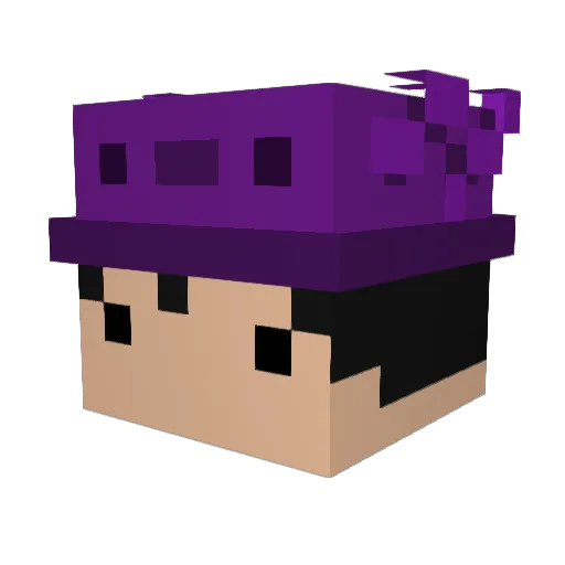 Stift123466 Minecraft avatar head, 3D render
