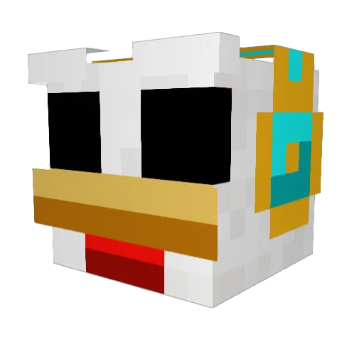 StigIsaac2011 Minecraft avatar head, 3D render