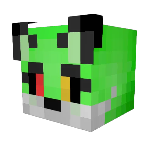 Stii_V_ Minecraft avatar head, 3D render