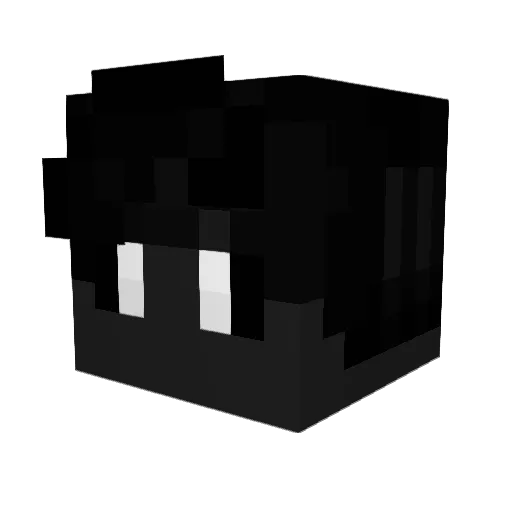 StillDyll Minecraft avatar head, 3D render