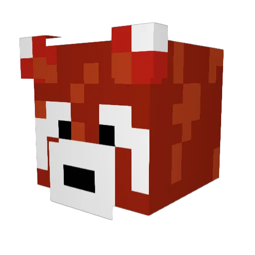 StillSteph Minecraft avatar head, 3D render