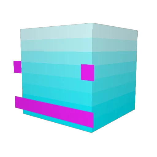 Still_Deciding Minecraft avatar head, 3D render