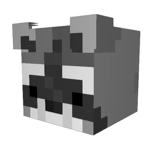 Still_Just_Alex Minecraft avatar head, 3D render