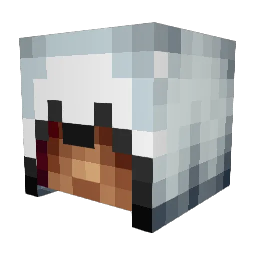 Still_Manic Minecraft avatar head, 3D render