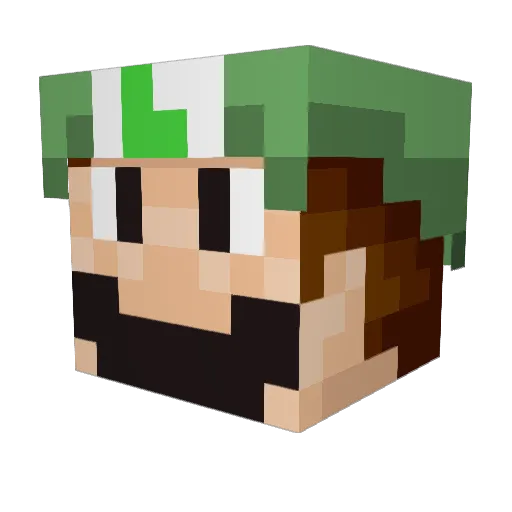 Stillkilla390 Minecraft avatar head, 3D render
