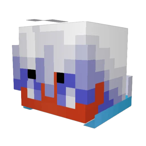 StimpyOrRotary Minecraft avatar head, 3D render