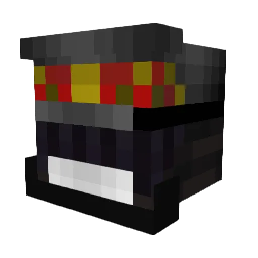 Stimpyxdd Minecraft avatar head, 3D render