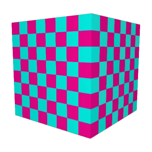 Stimt Minecraft avatar head, 3D render