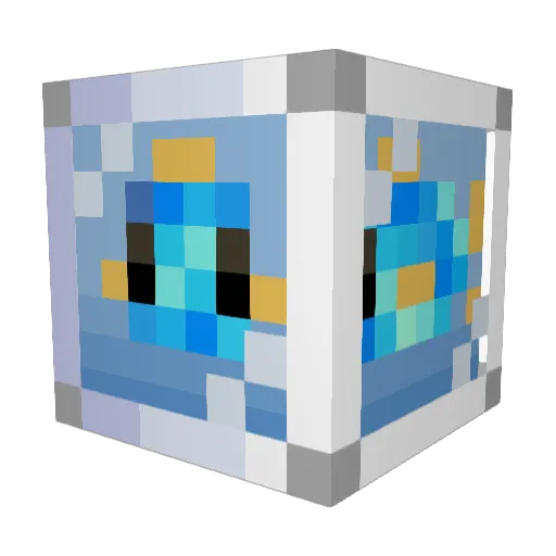 StingReiMan Minecraft avatar head, 3D render