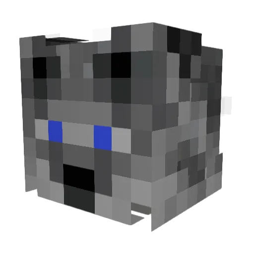 Stingray180 Minecraft avatar head, 3D render