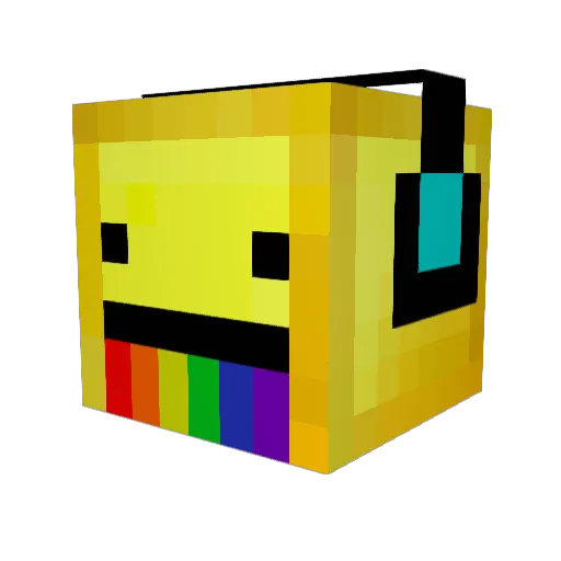 Stinkbomb303 Minecraft avatar head, 3D render