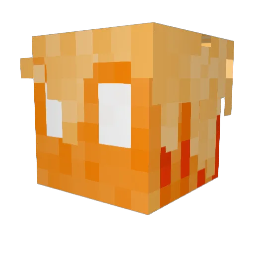 Stinky_Doot Minecraft avatar head, 3D render