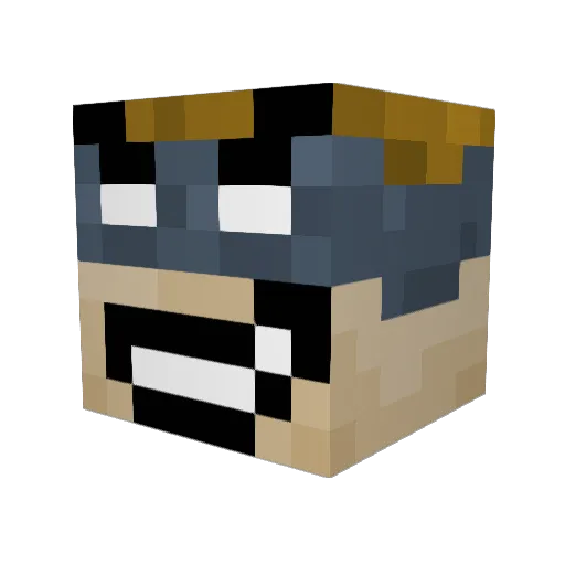 Stinky_Prangle Minecraft avatar head, 3D render