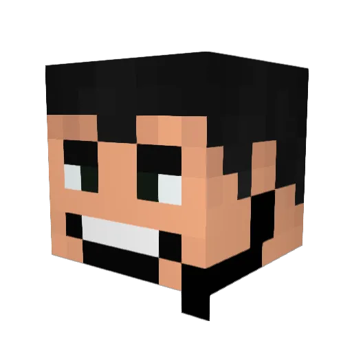 Stinky_Steve32 Minecraft avatar head, 3D render