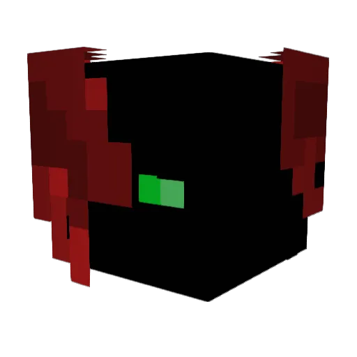 Stinky_v2 Minecraft avatar head, 3D render