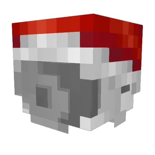 Stinyoo Minecraft avatar head, 3D render